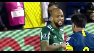 Felipe Melo vs Boca Juniors  Copa Libertadores 2018 Quartas Finais 24102018 [upl. by Nirtiac]