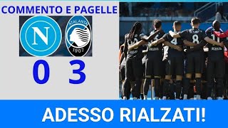 NAPOLI ATALANTA 03 ANALISI COMMENTO E PAGELLE UN DISASTRO NON SI SALVA NESSUNO COMPRESO CONTE [upl. by Sianna]