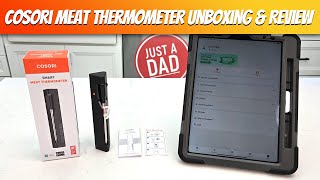 COSORI Wireless Meat Thermometer UNBOXING amp REVIEW [upl. by Laehcimaj]