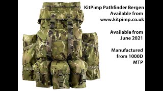 KitPimp Pathfinder MTP Bergen  Tailored British Army Rucksack Multicam Compliant IRR [upl. by Skolnik]