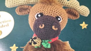 ✨🌟VIDÉO 2 LES OREILLES ET LES NARINES DU RENNE DE NOEL ✨🌟amigurumiscrochet amigurumiaction [upl. by Akinar]