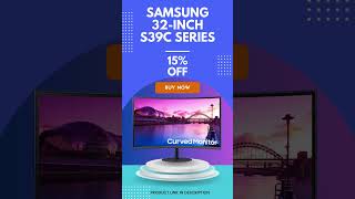 SAMSUNG 32 Inch S39C Series FHD Curved Gaming Monitor [upl. by Fakieh302]