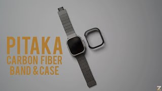 PITAKA Carbon Fiber Band and Air Case for Apple Watch Ultra [upl. by Malinin]