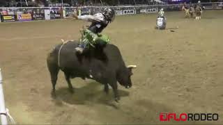 Jordan Hansens Rank 90Point Bull Ride at Armstrong [upl. by Soloman]