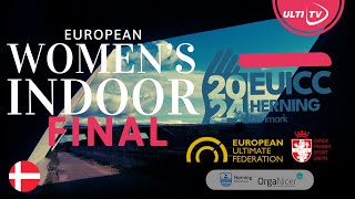 Atletico v KFUM Orebro — Womens Final — EUICC 2024 — European Ultimate Indoor Club Championships [upl. by Etyam]