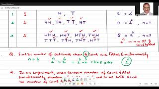 Class 10 CBSE Mathematics  Probability Tossing coins [upl. by Eemaj]