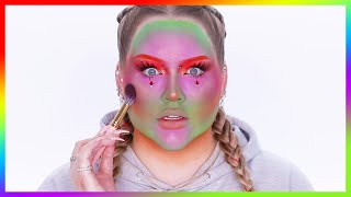 Random Color Generator Makeup Challenge  NikkieTutorials [upl. by Errecart685]