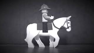 LEGO Horse Walking In Stop Motion Muybridge Style [upl. by Valle]