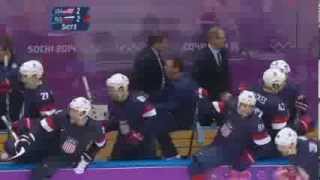 TJ Oshie Game Winning Goal  USA v Russia  2014 Hockey Olympics [upl. by Buddy835]