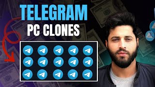 How to create Telegram unlimited accounts on PC  Telegram unlimited accounts setup [upl. by Aihsoek]