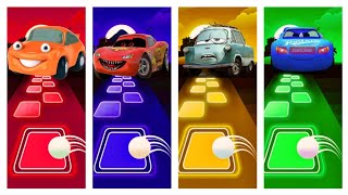 McQueen Orange car 🆚 McQueen Red car 🆚McQueen Slaty car🆚McQueen Blue car 🆚ADM🎶 Who is Best [upl. by Glynn511]