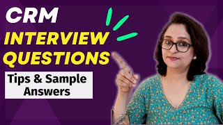 CRM Interview Questions and Answers  For Freshers and Experienced Candidates [upl. by Nesline]