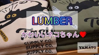 阿久比町【LUMBER】 今治プリント 猫 男女兼用 ユニセックス ゆるっとプリントが可愛い♡ 【今週のオススメ】 ジーンズヤマト阿久比店 [upl. by Adnilema]