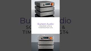 Burson Timekeeper amp Soloist GT4 bursonaudio headphoneamplifier audiophile poweramplifier [upl. by Annavoj157]