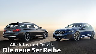 Die neue BMW 5er Familie Alle Infos zum G30 LCI  G31 LCI 4K  Autophorie [upl. by Frayne]