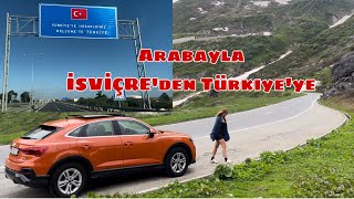 İSVİÇREDEN TÜRKİYEYE YOLCULUK BACK TO HOME WITH MY CAR 🚘 [upl. by Nowd]