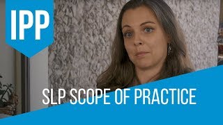 Interprofessional Practice IPP  SLP Scope of Practice [upl. by Novaelc]