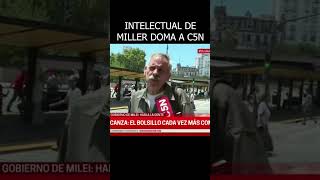 INTELECTUAL DE MILLER DOMA A C5N shorts [upl. by Erasme539]