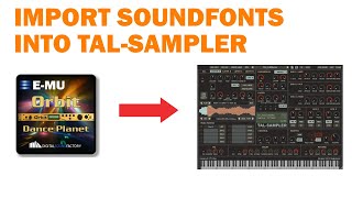 How to load SoundFont2 files into TALSampler [upl. by Kay749]