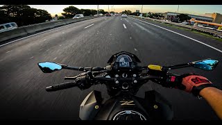 KAWASAKI Z400  DAY RIDE  PURE SOUND  4K [upl. by Tinaret]