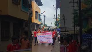 Independence Day Rally🇮🇳 studentsrally ral [upl. by Ertha]