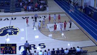 Wausau West High School vs Medford High School Mens Varsity Basketball [upl. by Iblehs]