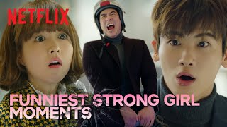 Funniest Strong Girl Moments from Strong Girl Bongsoon  Kdrama Recommendation  Netflix ENG [upl. by Ellehcear]