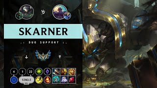 Skarner Support vs Braum  EUW Challenger Patch 1411 [upl. by Asilehs]