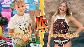 Niki Toys VS Payton Myler Ninja Kidz TV Transformation 2024 ★ From Baby To Now [upl. by Lionello131]