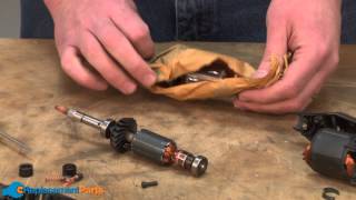 How to Replace the Armature on a Dremel 395 MotoTool [upl. by Wrench]