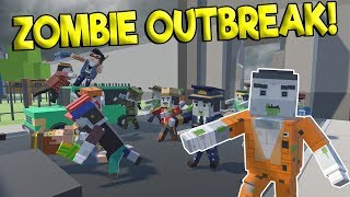 ZOMBIES OVERRUN SAFE ZONE  Tiny Town VR Gameplay  Oculus Zombie Apocalypse Game [upl. by Wertz]