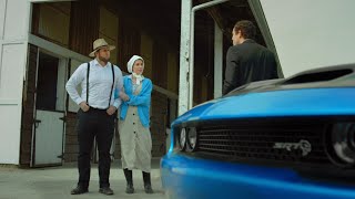 AMISH AND AUTOMOBILES  Funny Dodge Challenger Hellcat Commercial [upl. by Grearson]