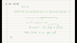 Lec 3 Part 2 Open and Closed Sets in Topology  Example Lower Limit Topology [upl. by Germann687]