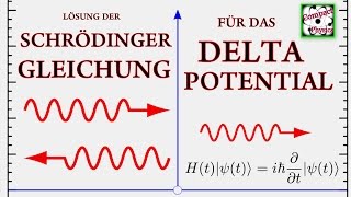 Lösung der Schrödingergleichung für das Delta Potential Compact Physics [upl. by Iliam]