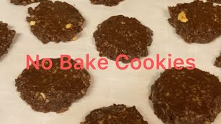 NOBAKE COOKIES EASY TO MAKE ONLY FOUR INGREDIENTS [upl. by Lednew]