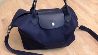 Longchamp Neo Medium Navy [upl. by Htebasyle]