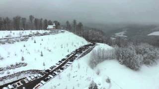 Hotel Dollenberg Winter 2015  Luftaufnahmen [upl. by Bum286]