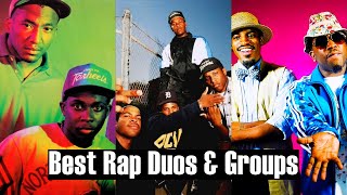 Top 200  The Best Rap Duos amp Groups of All Time 2024 [upl. by Maidy]