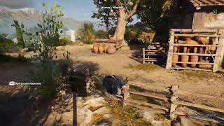 Assassins Creed Odyssey Find Ainigmata Ostraka Markoss Vineyard [upl. by Dorsey]