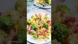 One pot pasta au thermomix  Choux romanesco façon carbonara [upl. by Seadon]