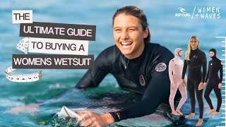 The Ultimate Guide To Buying A Womens Wetsuit [upl. by Eralc]