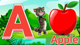 A for apple  अ से अनार  abcd  phonics song  a for apple b for ball c for cat  abcd song  abcde [upl. by Namijneb]