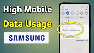 High Mobile Data Usage  How To Fix High Mobile Data Usage [upl. by Elletnahs]