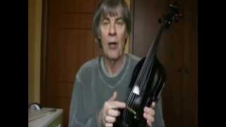 Learn the violin Review of the Harley Benton Electric violin [upl. by Delaryd]