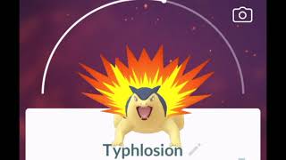 Pokemon GO Typhlosion Pokedex 360 Degree View [upl. by Caldeira]