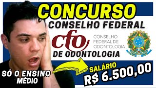 CONCURSO CONSELHO FEDERAL DE ODONTOLOGIA 2024 [upl. by Ahsac]