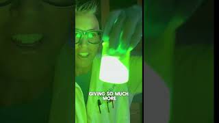 Yes This Experiment Comes From The Dollar Store HalloweenScience Chemistry Chemiluminescence [upl. by Joelynn]