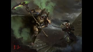 Jaghatai and Mortarion throw down in the ruins of Prospero [upl. by Zarla]