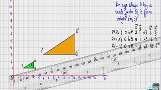 Transformations enlargement  lesson 33 [upl. by Burleigh122]