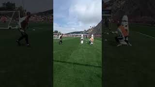 Goal keeper drills viralvideo ontop home ontrending football goalkeeper siuuuuu cr7 [upl. by Aiciram105]